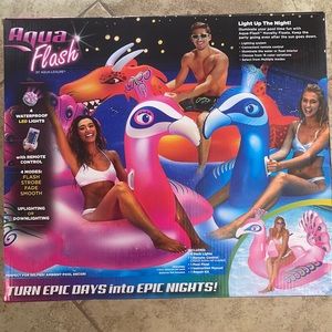 Peacock light up Pool float
